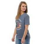Unisex organic cotton t-shirt - Just A Girl Who Loves Books And Coffee - Image 83
