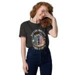 Unisex organic cotton t-shirt - Just A Girl Who Loves Books And Coffee - Image 14
