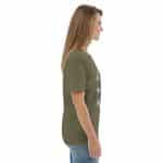 Unisex organic cotton t-shirt - Just A Girl Who Loves Books And Coffee - Image 77