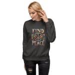 Unisex Premium Sweatshirt - Find Inner Peace - Image 17