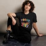 Unisex premium t-shirt - Proud Ally - Image 3