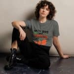 Unisex premium t-shirt - We're Going On A Pumpkin Hunt - Image 4