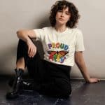 Unisex premium t-shirt - Proud Ally - Image 6
