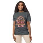 DryBlend® T-Shirt - Positive Mind Positive Life - Image 8