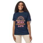 DryBlend® T-Shirt - Positive Mind Positive Life - Image 5