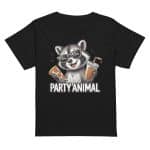Women’s high-waisted t-shirt - Party Animal Raccoon - Image 29