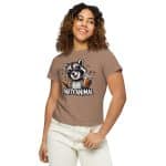 Women’s high-waisted t-shirt - Party Animal Raccoon - Image 17