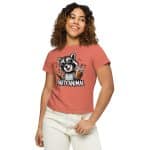 Women’s high-waisted t-shirt - Party Animal Raccoon - Image 19