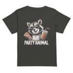 Women’s high-waisted t-shirt - Party Animal Raccoon - Image 31