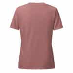 Women’s relaxed v-neck t-shirt - Coquette Bow Aesthetic Strawberry - Image 46