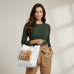 All-Over Print Large Tote Bag - Hello Fall