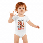 Infant bodysuit - Mommy's Little Turkey - Image 2