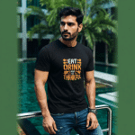 Men’s box tee - Eat Drink And Be Thankful - Image 8