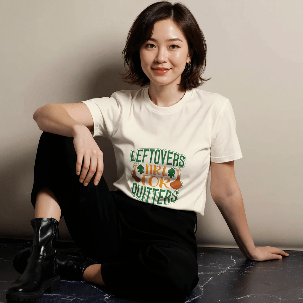 Unisex premium t-shirt - Leftovers Are For Quitters - Image 6