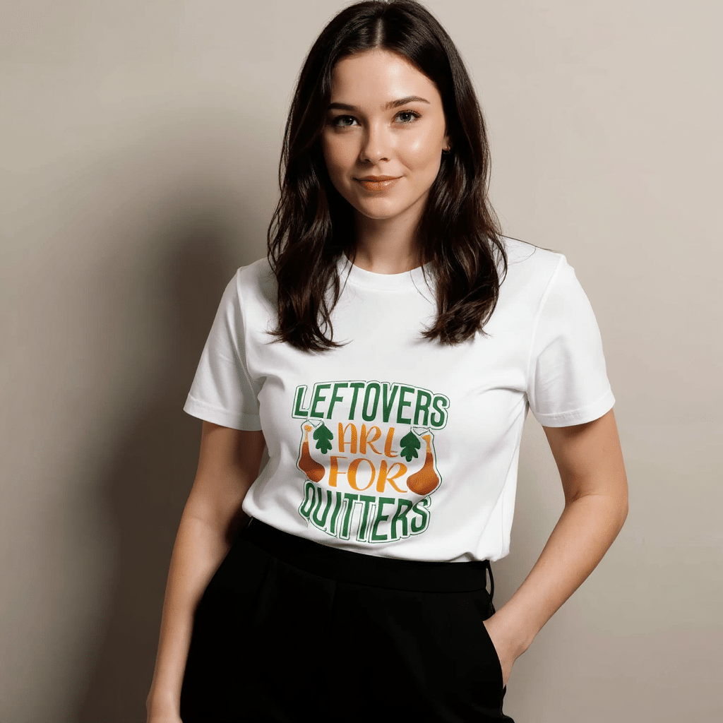 Unisex premium t-shirt - Leftovers Are For Quitters - Image 5