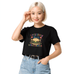 Women’s crop top - Cafteria Chaos Coordinator - Image 7