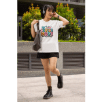 Oversized heavyweight t-shirt - On Cruise Mode