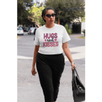 Women’s crop top - Hugs and Kisses