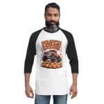 3/4 sleeve raglan shirt - Pumpkin Crusher - Image 16