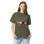 Unisex garment-dyed heavyweight t-shirt - I Love You To The Moon And Back - Image 12