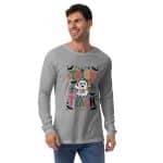 Unisex Long Sleeve Tee - Trick Or Teach - Image 36