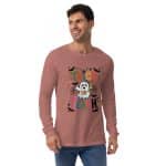 Unisex Long Sleeve Tee - Trick Or Teach - Image 30
