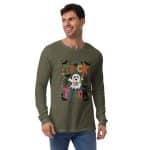 Unisex Long Sleeve Tee - Trick Or Teach - Image 28