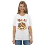 Unisex organic cotton t-shirt - Smile Its Thanksgiving - Image 83