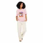 Unisex organic ribbed neck t-shirt - I Put The Boo In The Boujee - Image 18