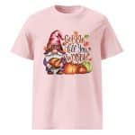 Unisex organic ribbed neck t-shirt - Gobble Till You Wobble - Image 49