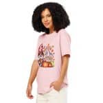 Unisex organic ribbed neck t-shirt - Gobble Till You Wobble - Image 16