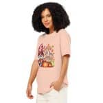 Unisex organic ribbed neck t-shirt - Gobble Till You Wobble - Image 14