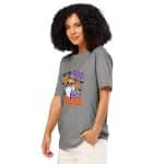 Unisex organic ribbed neck t-shirt - I Put The Boo In The Boujee - Image 13