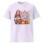 Unisex organic ribbed neck t-shirt - Gobble Till You Wobble - Image 53