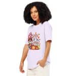 Unisex organic ribbed neck t-shirt - Gobble Till You Wobble - Image 18