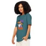Unisex organic ribbed neck t-shirt - I Put The Boo In The Boujee - Image 9