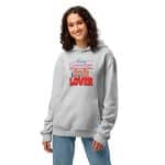 Oversized heavyweight hoodie - Dog Mother Wine Lover - Image 21