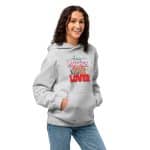 Oversized heavyweight hoodie - Dog Mother Wine Lover - Image 20
