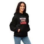 Oversized heavyweight hoodie - Dog Mother Wine Lover - Image 9