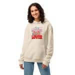 Oversized heavyweight hoodie - Dog Mother Wine Lover - Image 19