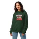Oversized heavyweight hoodie - Dog Mother Wine Lover - Image 15