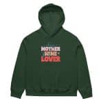 Oversized heavyweight hoodie - Dog Mother Wine Lover - Image 31