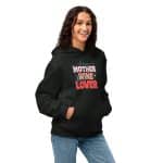 Oversized heavyweight hoodie - Dog Mother Wine Lover - Image 10