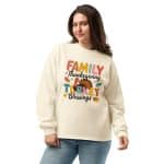 Premium heavyweight long sleeve shirt - Family Thanksgiving Turkey Blessings - Image 10