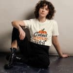Unisex premium t-shirt - Cutest Pumpkin In The Patch - Image 3