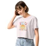 Women’s crop top - Cafteria Chaos Coordinator - Image 34