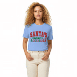 DryBlend® T-Shirt - Santa's Favourite Nurse - Image 2