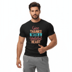Unisex garment-dyed heavyweight t-shirt - Give Thanks With A Greateful Heart - Image 2