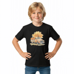 Youth classic tee - Truck with Pumpkin - Image 2