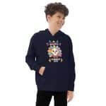 Kids fleece hoodie - Happy Turkey Day - Image 6